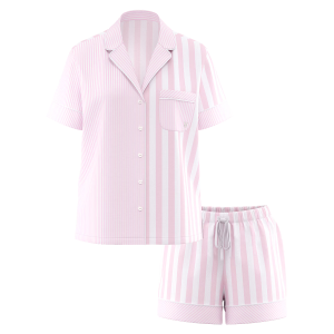 Піжама Heritage Cotton Short Pajama Set Stripe Print