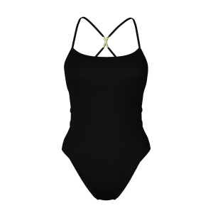 Купальник Archives Sexy Straps Scoop One-Piece Swimsuit Black