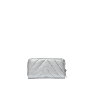 Гаманець Large Wallet with Zip Silver