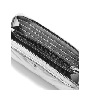 Гаманець Large Wallet with Zip Silver