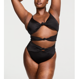 Купальник Knotted One-Piece Swimsuit Black