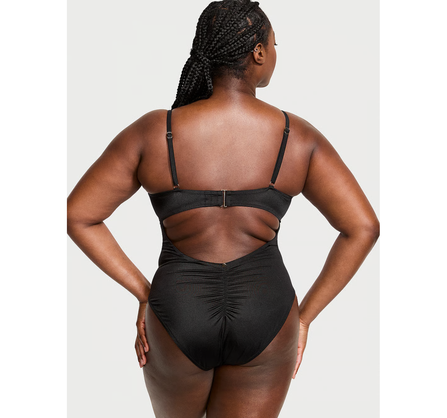 Купальник Knotted One-Piece Swimsuit Black