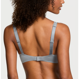 Комплект білизни Bombshell Add-2-Cups Scattered Shine Strap Push-Up Bra Set Asteroid Grey