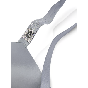 Комплект білизни Bombshell Add-2-Cups Scattered Shine Strap Push-Up Bra Set Asteroid Grey
