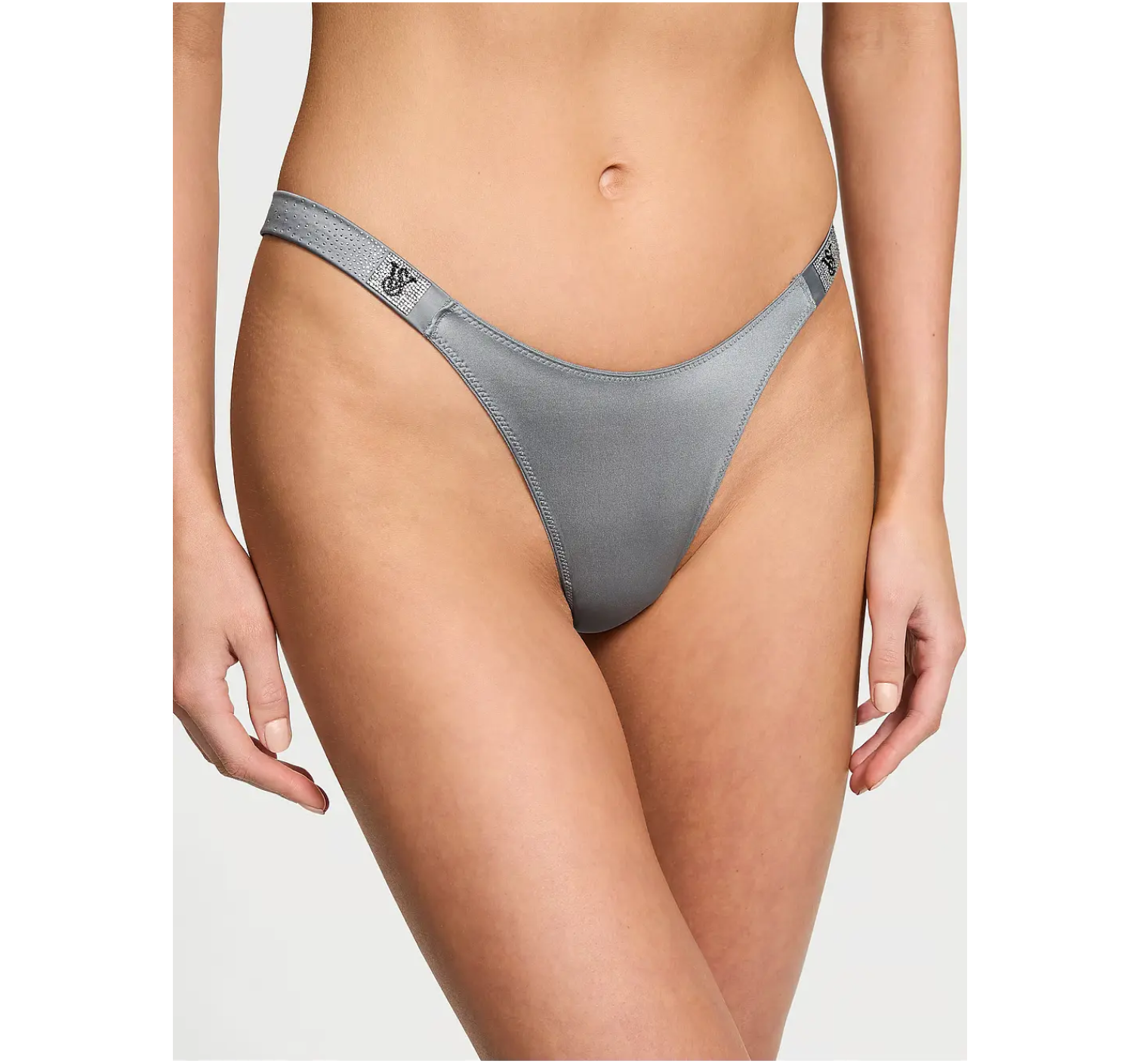 Комплект білизни Scattered Shine Strap Lightly Lined Low-Cut Demi Bra Set Asteroid Grey