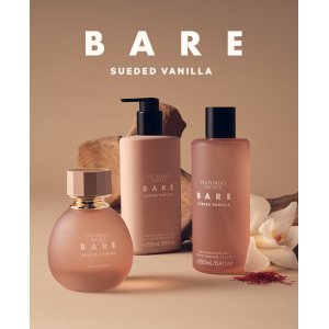 Лімітований подарунковий набір з косметичкою BARE Sueded Vanilla Gift Set