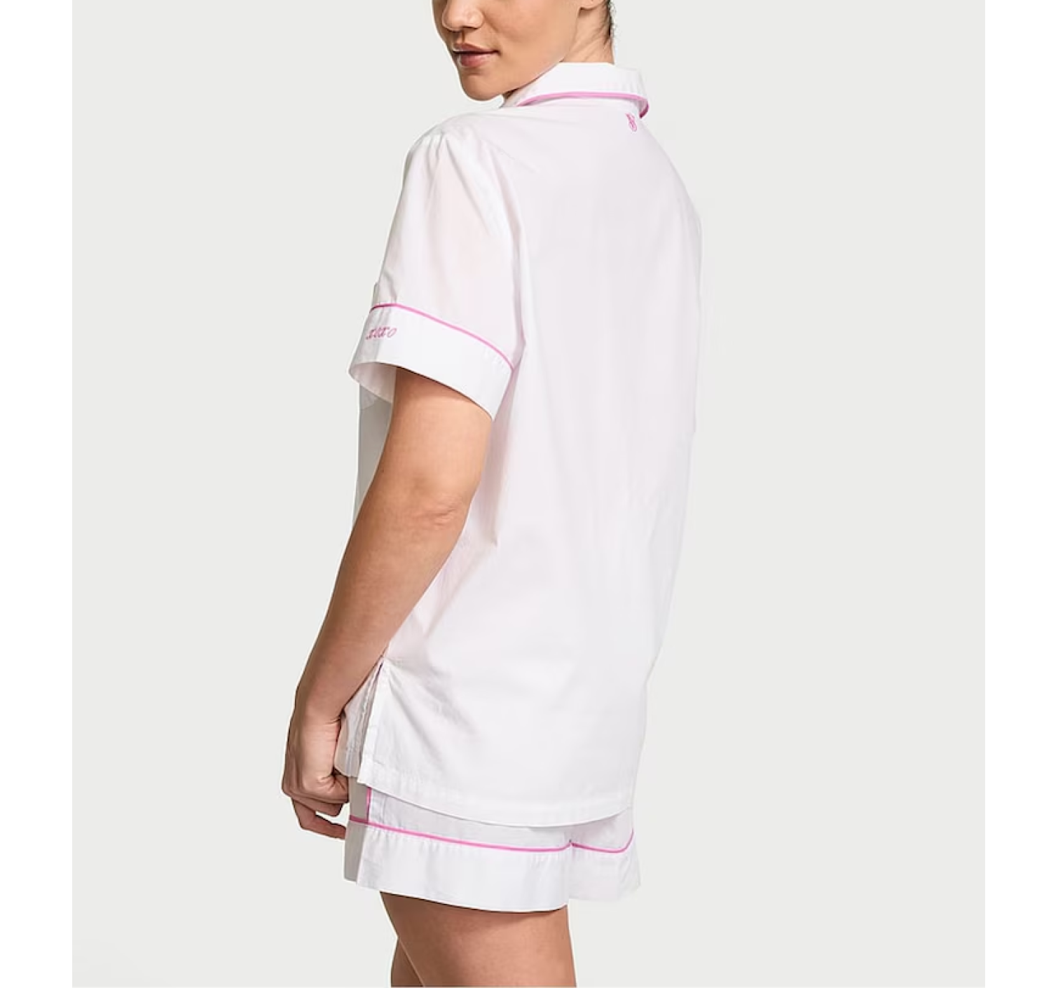 Піжама Cotton Short Pajama Set White