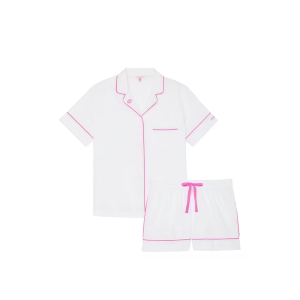 Піжама Cotton Short Pajama Set White