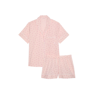 Піжама Heritage Cotton Short Pajama Set Pink