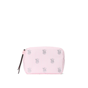 Косметичка Victoria's Secret Shine Logo Travel Makeup Bag