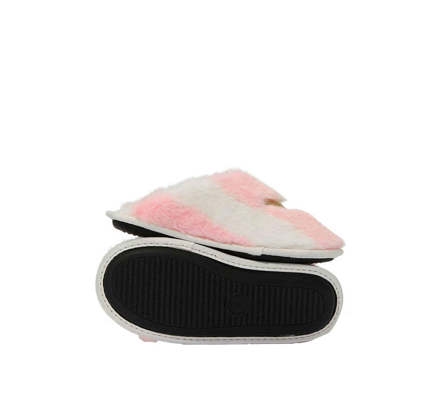 Домашні капці Luxe Plush Closed-Toe Slippers Heritage Stripe