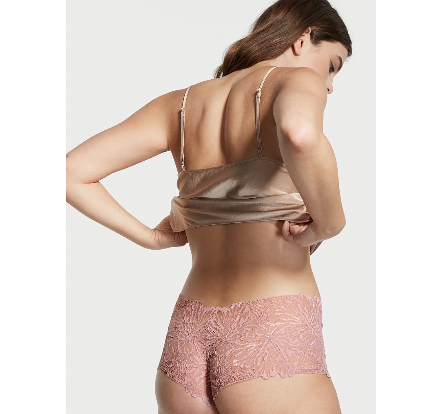 Трусики Victoria’s Secret Lace Shortie Panty