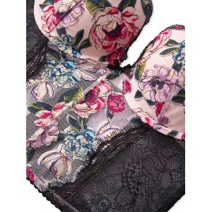 Бюстгалтер  Victoria’s Secret VERY SEXY Purest Pink Floral Push-Up Bra Top