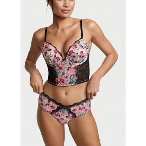 Бюстгалтер  Victoria’s Secret VERY SEXY Purest Pink Floral Push-Up Bra Top