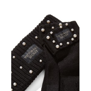Комплект перчатки с повязкой на голову Embellished Headband & Glove Set