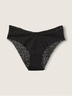 Трусики Victoria’s Secret No Show High leg Bikini Panty Black