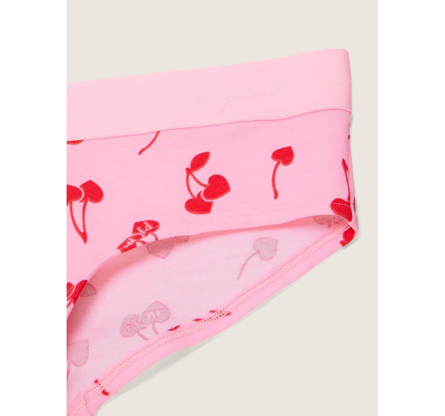 Трусики хіпстер Love Pink Hipster panty Red Cherry
