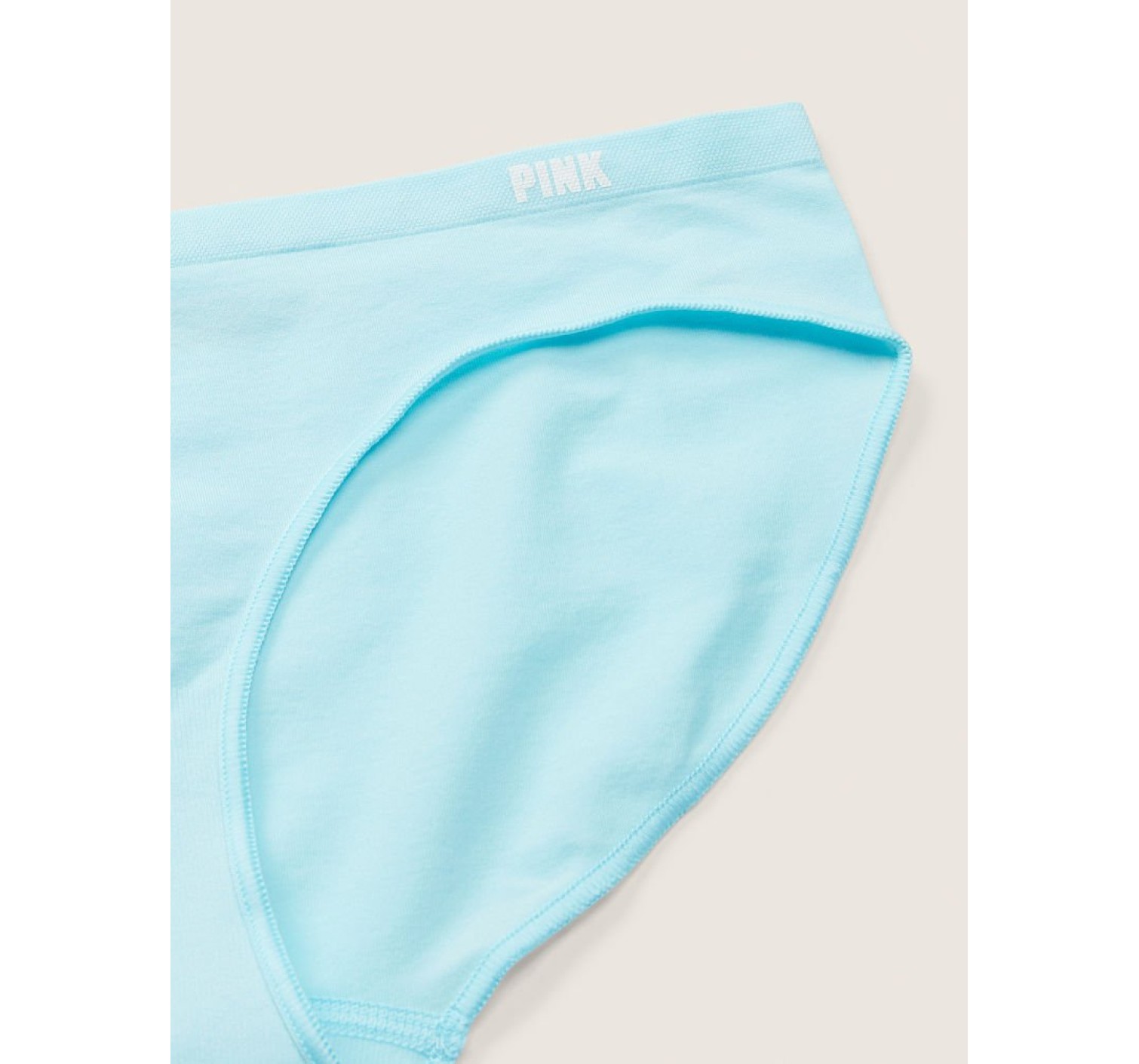 Трусики Pink No show Bikini panty Sky Blue