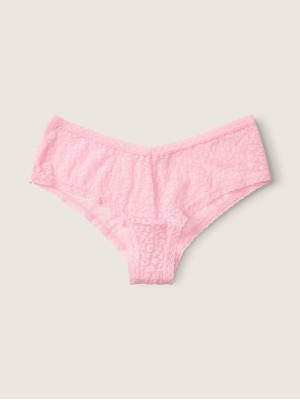Трусики чіки Pink Lace panty Leopard pink