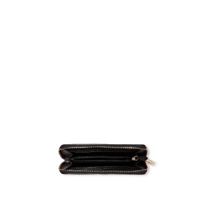 Кошелек Victoria’s Secret The Victoria Logo Zip Wallet Black Grommet
