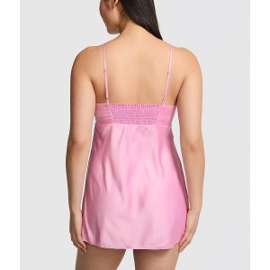 Пеньюар GRWPINK Satin Slip Dress Pink Lollipop