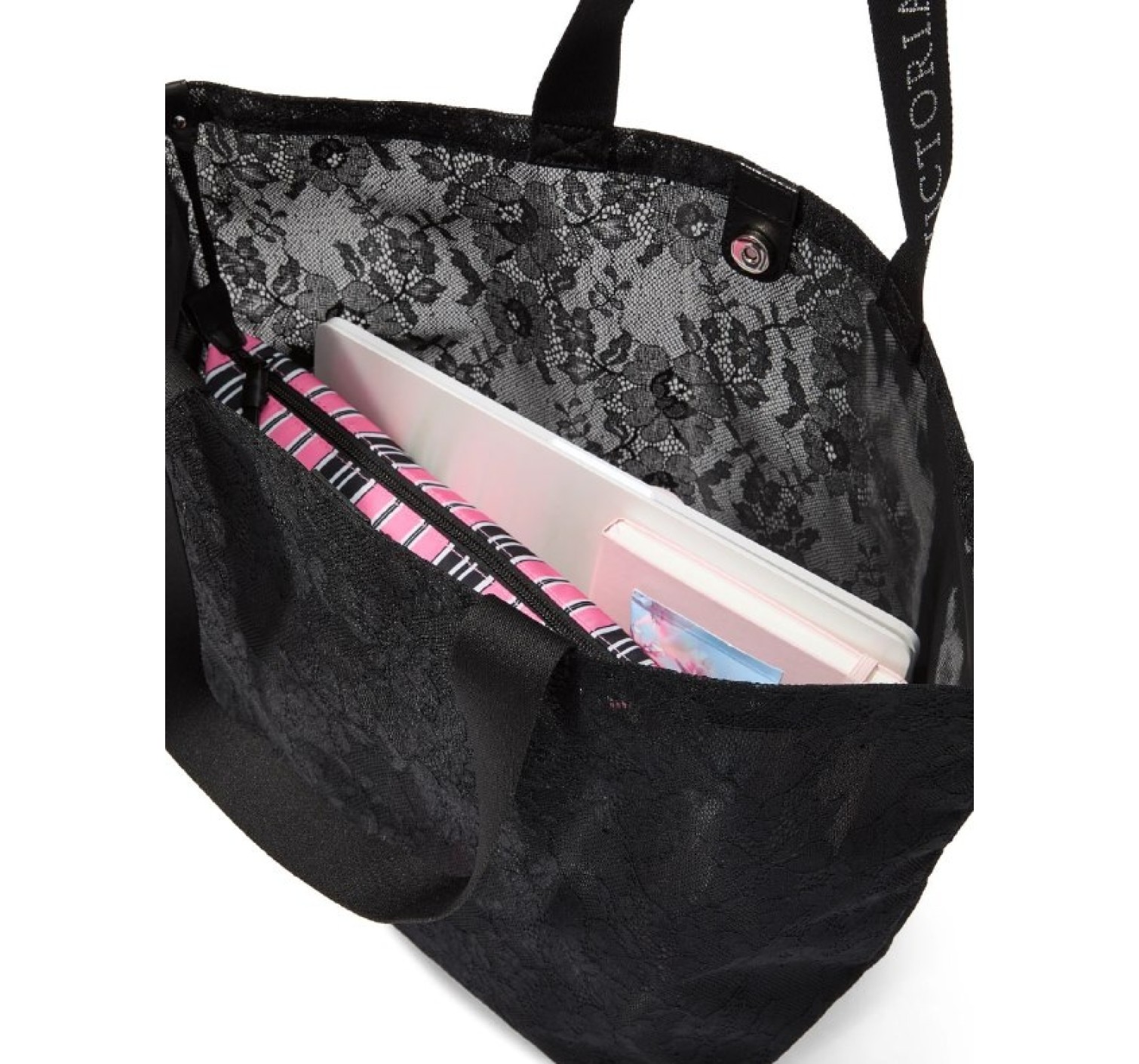 Сумка Lace Tote Bag Black