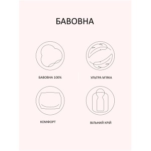 Піжама 100% Cotton Oversized Sleep Tee Victoria Pink