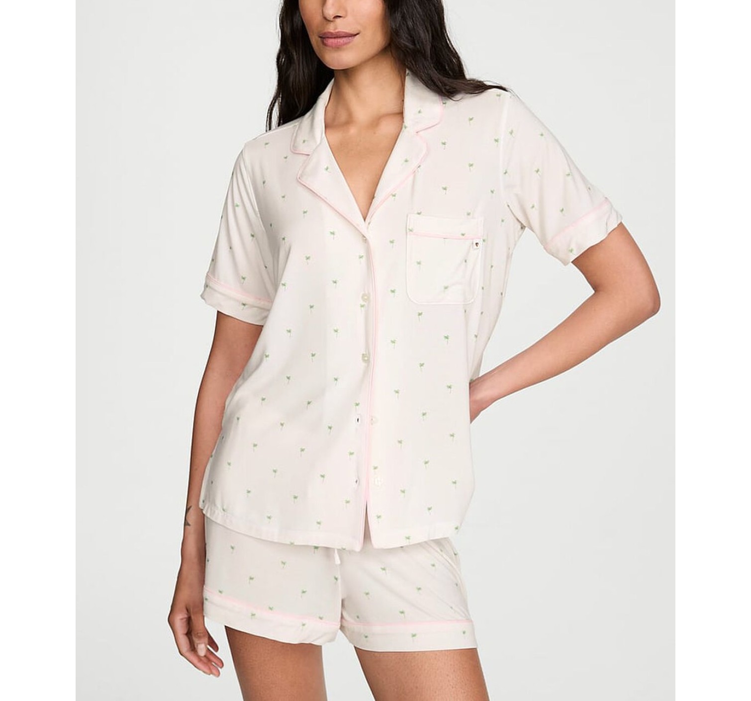 Піжама SoSoft Modal Short Pajama Set Mini Palm Print 
