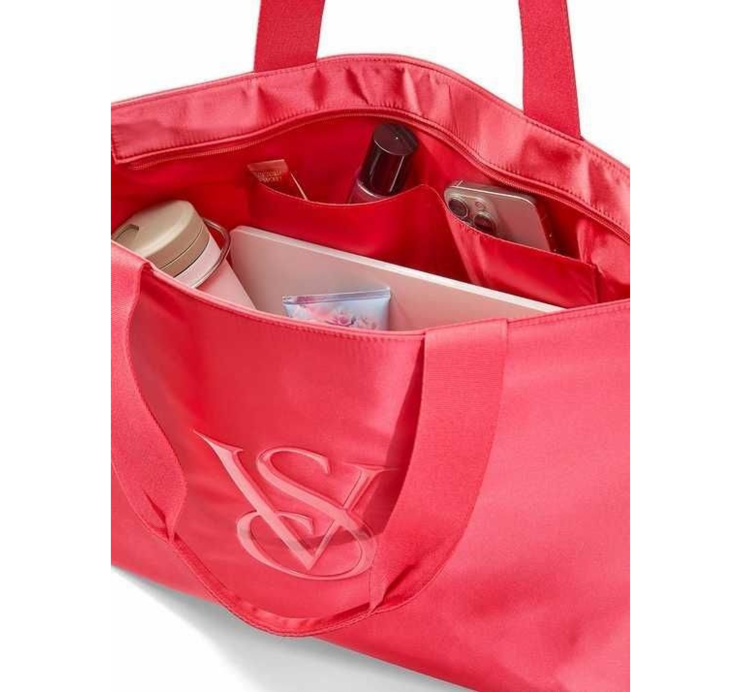 Сумка Monogram Logo Tote Bag Coral