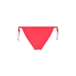 Купальник Triangle Top Side-Tie Itsy String Bikini Bottom Set Poppy