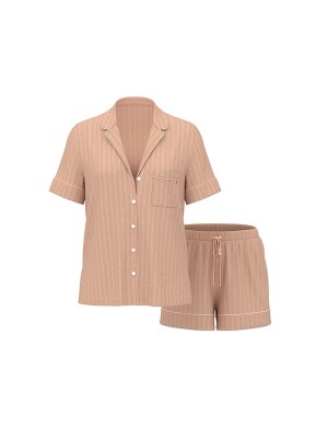 Піжама SoSoft  Modal Ultra-Fine Short Pajama Set Pink Gin