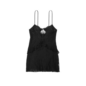 Пеньюар Dare to Dream Lace Flounce Mini Slip Jet Black
