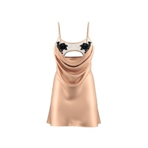 Пенюар Sheer Rose Satin Draped Mini Slip Praline купить оригинал в Киеве, цена в Украине — SecretAngeL❤️