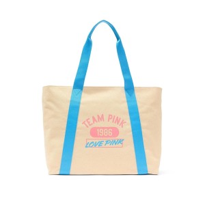 Сумка Canvas Varsity Tote Bag PINK 