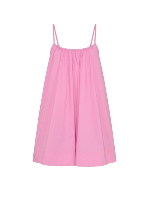 Платье Beachwear Poplin Trapeze Mini Dress Pink Sugar