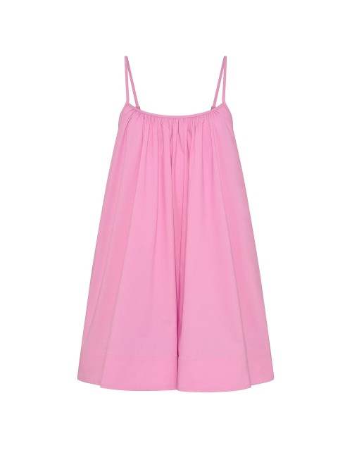 Платье Beachwear Poplin Trapeze Mini Dress Pink Sugar