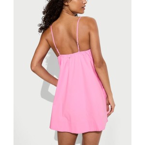 Платье Beachwear Poplin Trapeze Mini Dress Pink Sugar  купить оригинал в Киеве, цена в Украине — SecretAngeL❤️