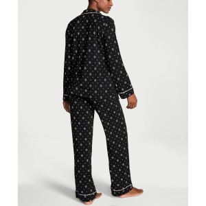 Піжама SoSoft Modal Long Pajama Set Black Vs Lockup Dot