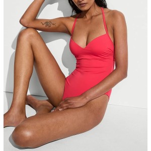 Купальник Essential Push-Up Cheeky One-Piece Swimsuit Pink Island