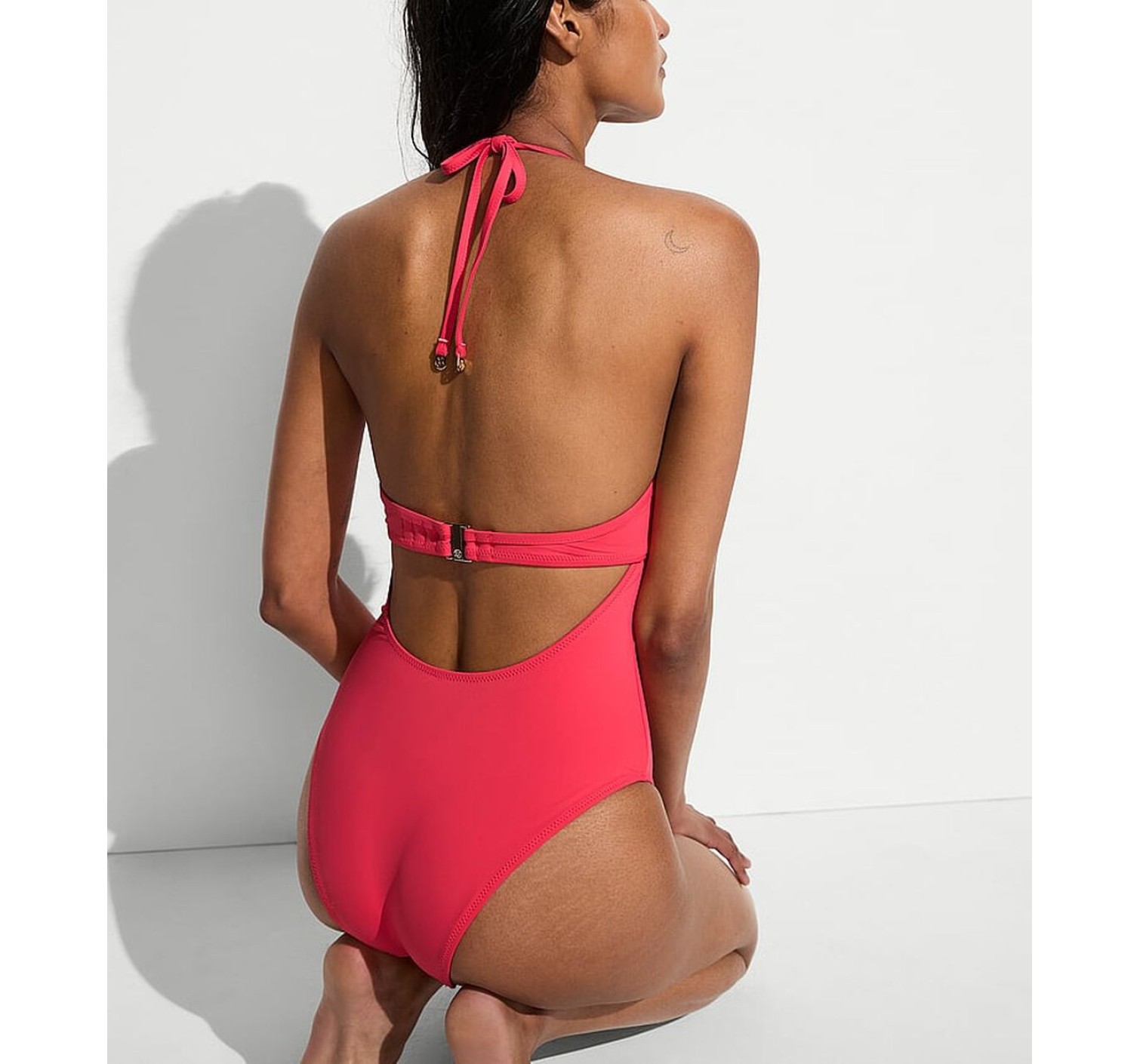Купальник Essential Push-Up Cheeky One-Piece Swimsuit Pink Island