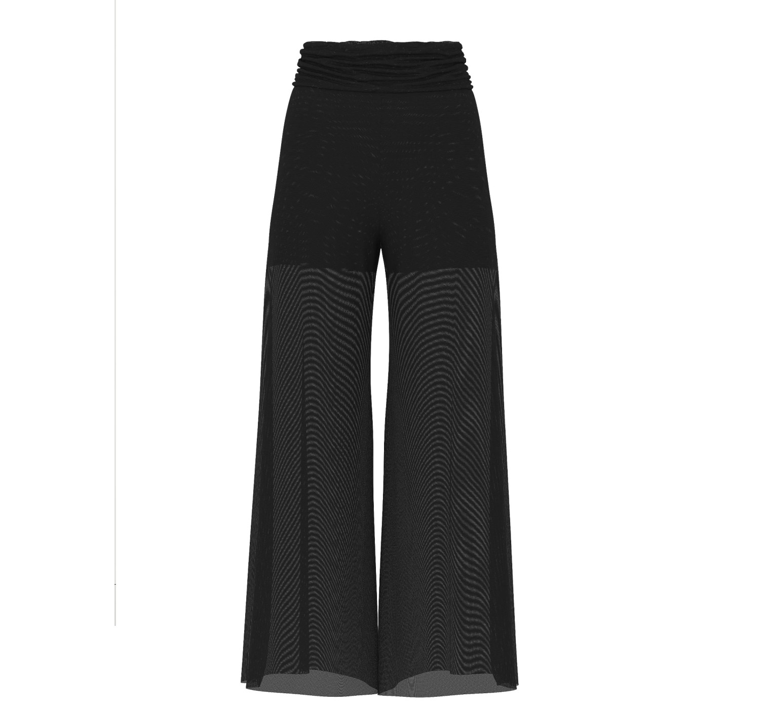 Комплект топ+штаны Beachwear Mesh Cowl-Neck Halter Top Foldover Pants Set  купить оригинал в Киеве, цена в Украине — SecretAngeL❤️
