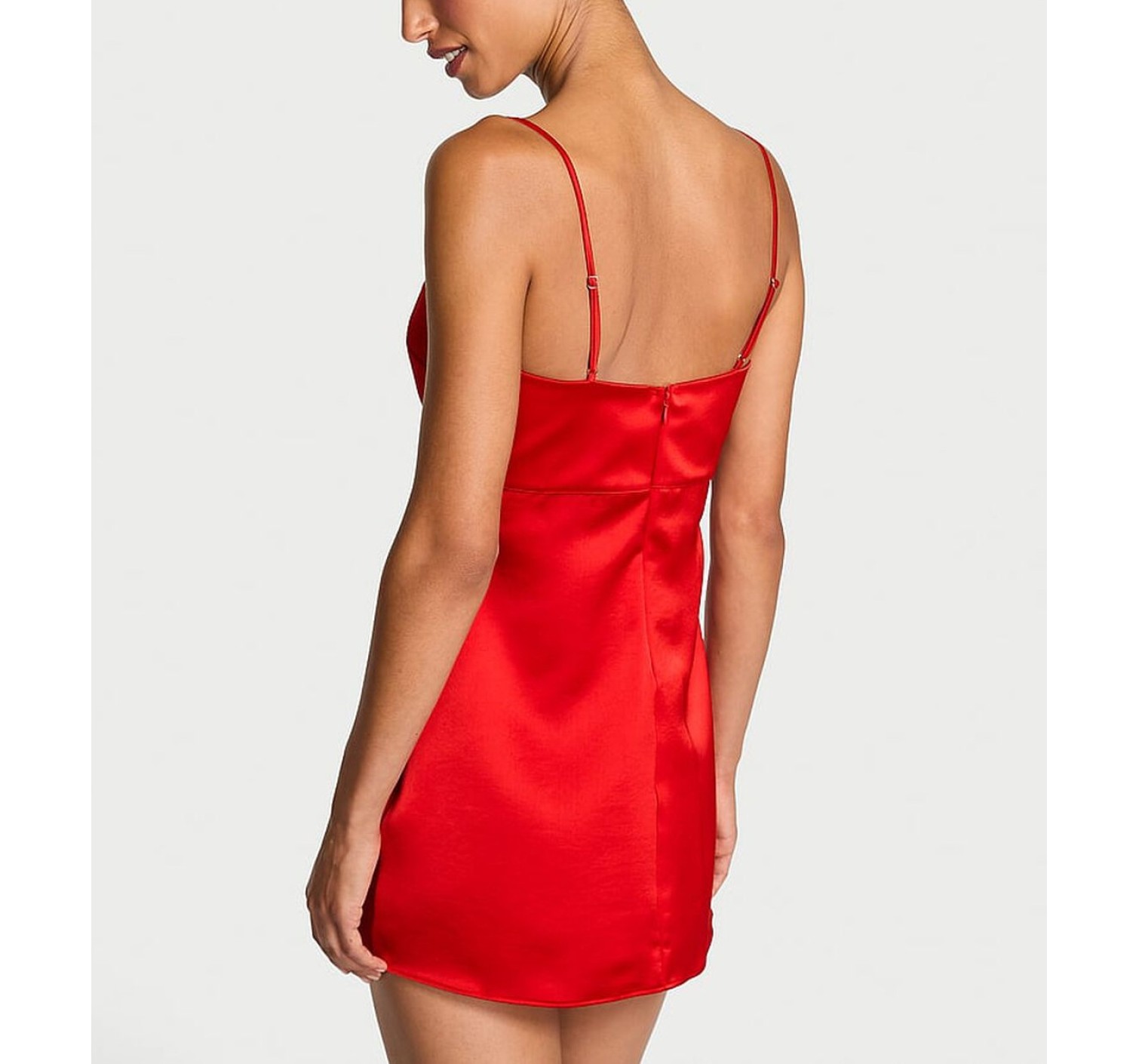 Пенюар Twinkle Bow Satin Mini Slip Dress купить оригинал в Киеве, цена в Украине — SecretAngeL❤️