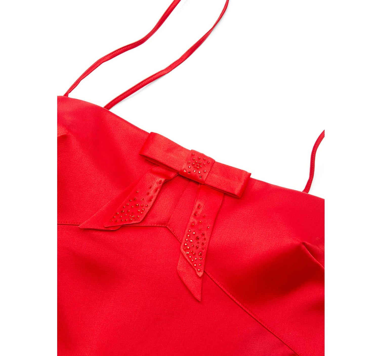 Пенюар Twinkle Bow Satin Mini Slip Dress купить оригинал в Киеве, цена в Украине — SecretAngeL❤️