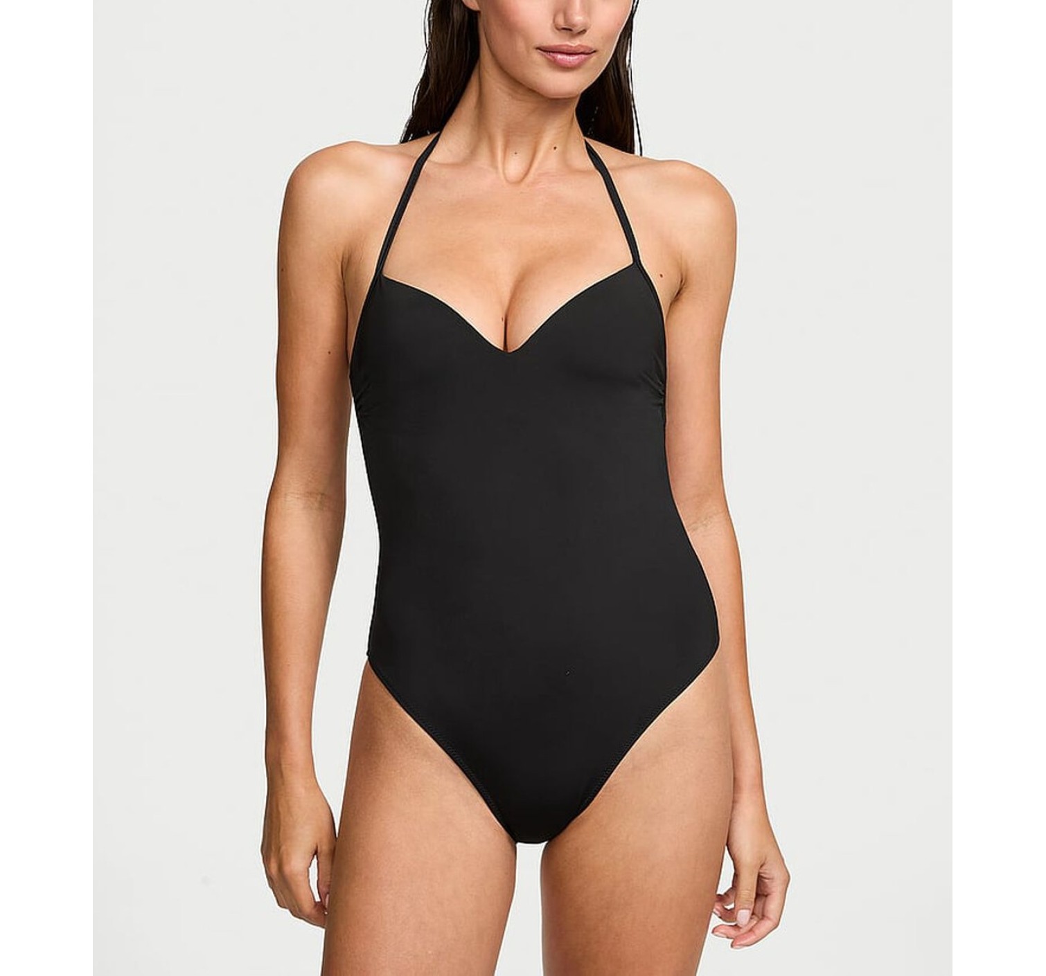 Купальник Essential Push-Up Cheeky One-Piece Swimsuit Black