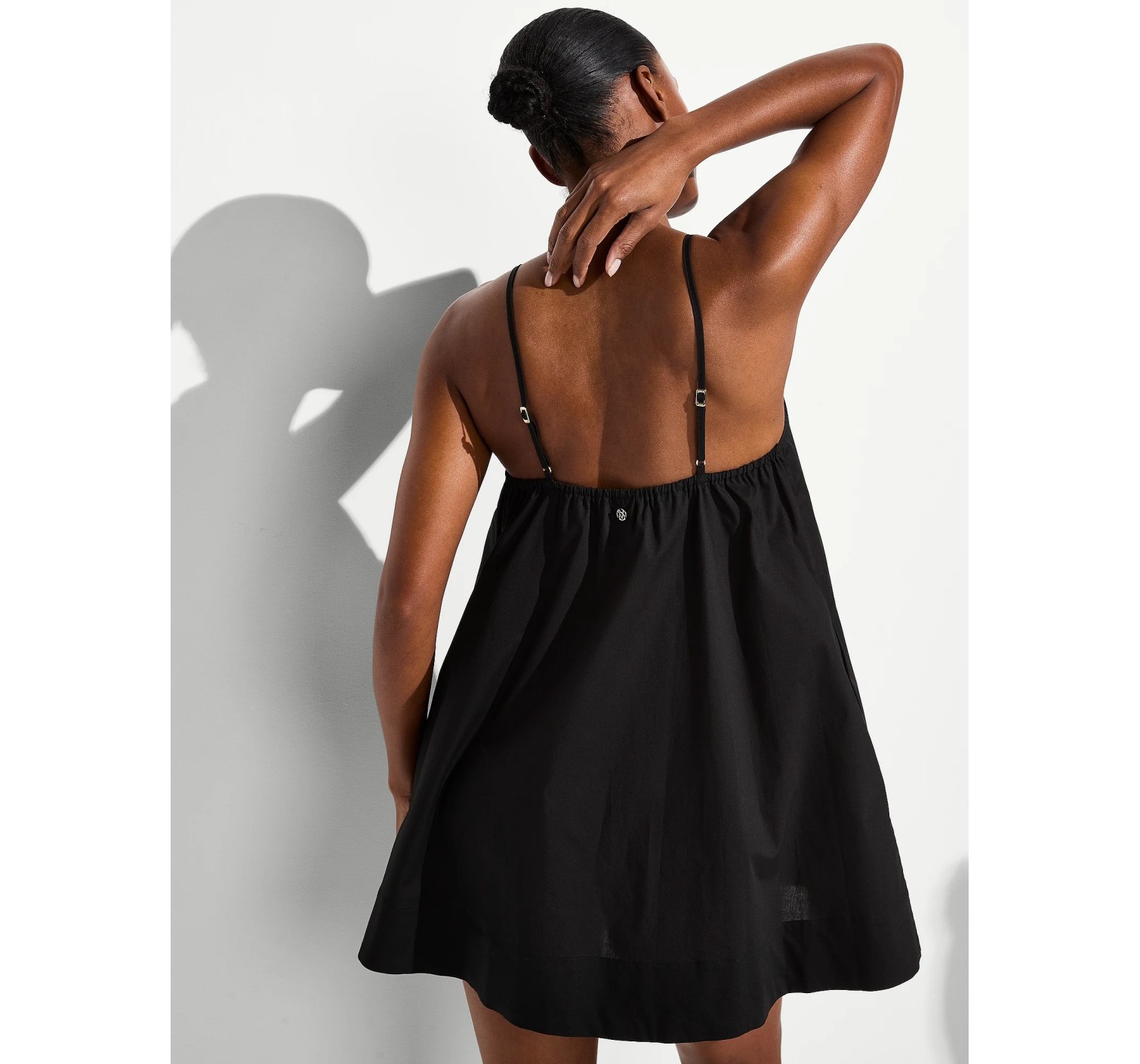 Платье Beachwear Poplin Trapeze Mini Dress Black купить оригинал в Киеве, цена в Украине — SecretAngeL❤️