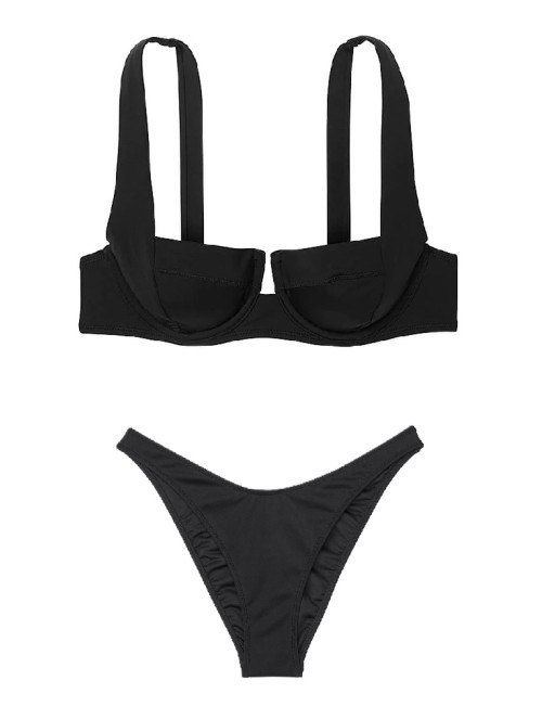 Купальник Swim Essential Full-Coverage Bikini Top Brazilian Bikini Bottom