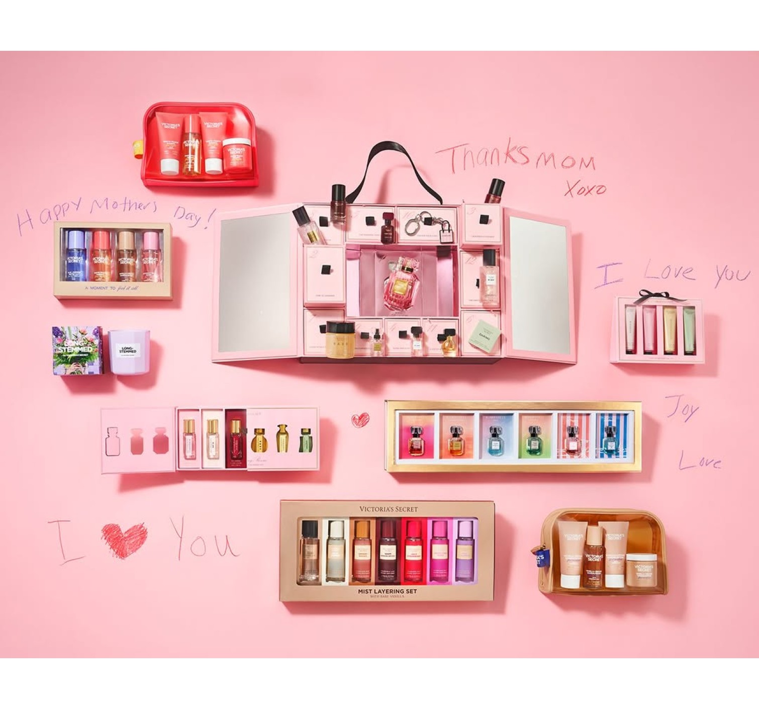 Подарочный набор 12-Piece Fragrance Wardrobe Gift Set ft. Signature Eau de Parfums + Exclusive Mists