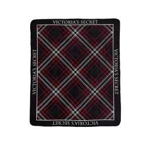 Плед Cozy-Fleece Blanket Plaid Black