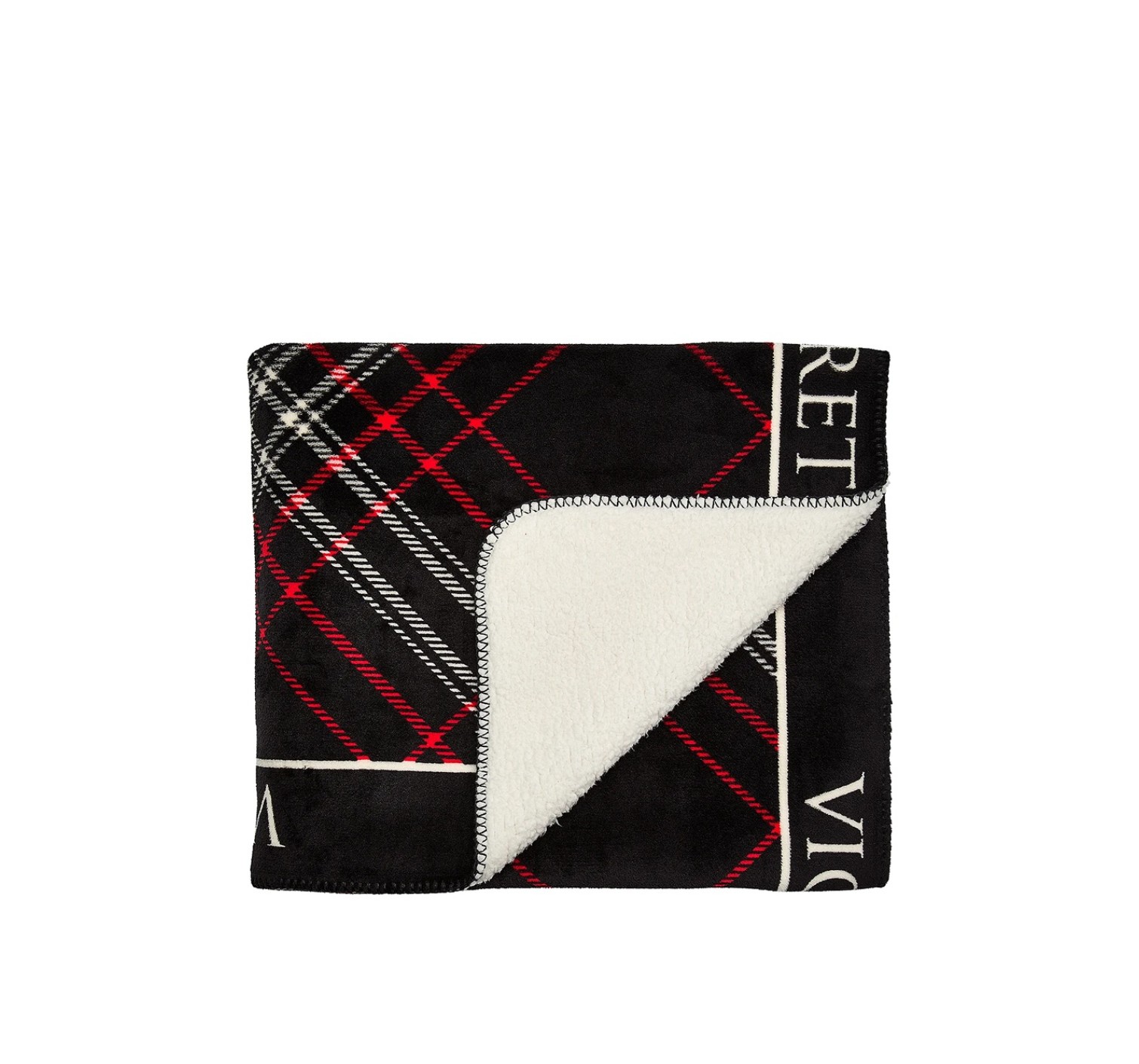 Плед Cozy-Fleece Blanket Plaid Black