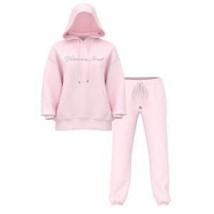 Спортивный костюм Iconic Fleece Relaxed Hoodie Jogger Pretty Blossom